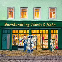 Mein Abschlussprojekt für den Kurs: Lebendige Stadtlandschaften mit Gouache malen. Un proyecto de Pintura, Ilustración arquitectónica, Pintura gouache y Bocetado de Kirsten - 02.02.2023