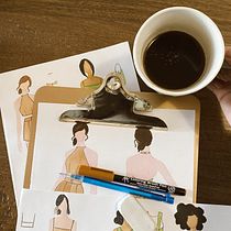 Coleção Cápsula Bohème. Traditional illustration, Sketching, Fashion Design, Digital Drawing, and Fashion Illustration	 project by Amanda Kissia - 02.02.2023