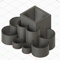Mi proyecto del curso: Introducción al diseño e impresión en 3D Ein Projekt aus dem Bereich 3D, Industriedesign, Produktdesign, 3-D-Modellierung und 3-D-Design von Ana Hernandez Sanchez - 02.02.2023