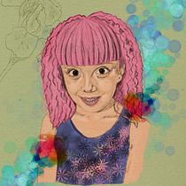 Mi proyecto del curso: Retrato ilustrado con Procreate. Ilustração tradicional, Ilustração vetorial, Ilustração digital, e Desenho de retrato projeto de Rebeca Delgado Cabrera - 02.02.2023