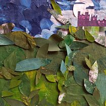 Mi proyecto del curso: Ilustración de historias con papel. "Desde un solitario castillo medieval". Traditional illustration, Collage, Paper Craft, Children's Illustration, Creating with Kids, and Narrative project by claufdez - 02.02.2023