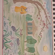 Mi proyecto del curso: Ilustración en acuarela con influencia japonesa. Traditional illustration, Drawing, and Watercolor Painting project by Desiree Batiste - 02.02.2023