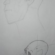 Mi proyecto del curso: Retrato en caricatura con grafito. Ilustração tradicional, Desenho, e Desenho de retrato projeto de mar_ock - 02.02.2023