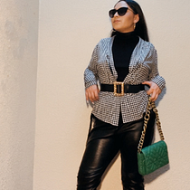Introducción al estilismo de moda: Houndstooth Ein Projekt aus dem Bereich Modedesign, Werbung und Fotografie von Luz Quezada Rueda - 29.01.2023