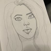 My project for course: Portrait Sketchbooking: Explore the Human Face. Projekt z dziedziny Sketching,  R, sunek, Portret,  R, sunek art, st, czn i Sketchbook użytkownika Sadee Brekke - 01.02.2023