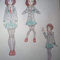 Mi proyecto del curso: Dibujo de personajes manga desde cero. Projekt z dziedziny Trad, c, jna ilustracja, Projektowanie postaci, Komiks, R, sunek ołówkiem,  R, sunek i Manga użytkownika Salomé Molano - 03.02.2023