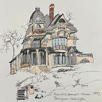 My project for course: Expressive Architectural Sketching with Colored Markers. Sketching, Drawing, Architectural Illustration, Sketchbook & Ink Illustration project by Maureen Conly - 01.30.2023