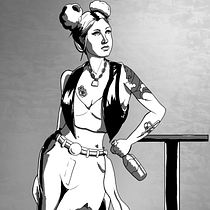 Mi proyecto del curso: Diseño de personajes femeninos para cómics. Character Design, Comic, Drawing, Traditional illustration, Animation, Character Animation, 2D Animation, Stor, telling, Pencil Drawing, Video Games, Concept Art, Digital Illustration, Digital Design, and Digital Drawing project by ruben salobral - 02.03.2023