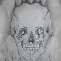 Meu projeto do curso: Desenho anatômico para principiantes Ein Projekt aus dem Bereich Bildende Künste, Skizzenentwurf, Bleistiftzeichnung, Realistische Zeichnung und Anatomische Zeichnung von amandavzf - 02.02.2023