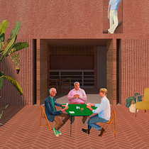 My project for course: Architectural Visualization Using Digital Collage. Un projet de Architecture, Design graphique, Architecture d'intérieur, Design d'intérieur, Pa, sagisme, Collage, Architecture numérique et Illustration architecturale de derrohe - 03.02.2023