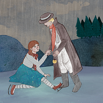 Mój projekt z kursu: Zasady oświetlenia w malarstwie cyfrowym. Traditional illustration, Digital Illustration, and Digital Painting project by Aleksandra Ziober - 02.03.2023