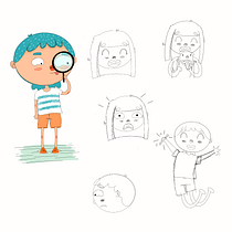 Mi proyecto del curso: Ilustración y diseño de personajes para cuentos infantiles. Traditional illustration, Character Design, Children's Illustration, and Narrative project by Laura Contreras - 02.04.2023