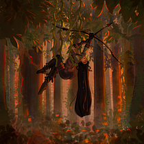 My project for course: Lighting Principles for Digital Painting. Traditional illustration, Digital Illustration, and Digital Painting project by Vitalina Khodun - 02.04.2023