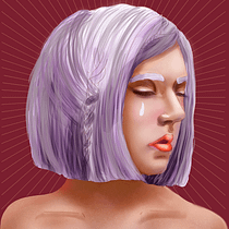 Meu projeto do curso: Princípios da pintura digital para retratos. Un progetto di Pittura e Pittura digitale di Ana Clara Rocha Fuzari - 01.02.2023