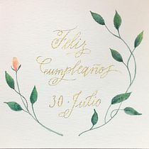 Mi proyecto del curso: Fundamentos de las florituras en la caligrafía inglesa. Calligraph, Lettering, H, and Lettering project by Elena Martínez Diosdado - 02.03.2023