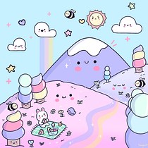 My project for course: Designing Kawaii Worlds: Spread Joy Through Illustration. Character Design, Digital Illustration, and Manga project by Tanya Surya - 02.02.2023