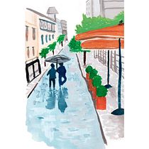 My project for course: Gouache Techniques for Illustration. Traditional illustration, Sketching, Creativit, Drawing, Watercolor Painting, Sketchbook, and Gouache Painting project by Melissa Hebert - 02.02.2023