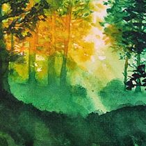 Il mio progetto del corso: Paesaggi incantevoli ad acquerello: dipingi con la luce. Un projet de Peinture , et Aquarelle de Giulia Cicchinelli - 04.02.2023