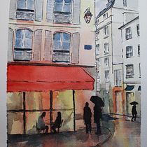 My project for course: Architectural Sketching with Watercolor and Ink. Sketching, Drawing, Watercolor Painting, Architectural Illustration, Sketchbook & Ink Illustration project by Shauna Mingus - 02.01.2023