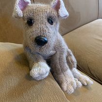 My project for course: Knitting Realistic Stuffed Animals: Make a Puppy from Yarn. Fiber Arts, DIY, Knitting, and Textile Design project by byeager - 02.04.2023