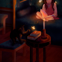  Ilustración digital cinematográfica con Photoshop. Traditional illustration, Digital Illustration, and Concept Art project by Ericaluciana Monroy - 02.10.2023