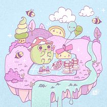 My project for course: Designing Kawaii Worlds: Spread Joy Through Illustration. Character Design, Digital Illustration, and Manga project by Heather Sprague - 02.06.2023