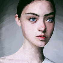 My project for course: Digital Portraits with a Traditional Style in Photoshop. Traditional illustration, Digital Illustration, and Digital Painting project by Tali Lindenberg - 02.03.2023