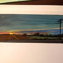 My project for course: Landscape Painting with Gouache for Beginners. Artes plásticas, Pintura, Ilustração naturalista, e Pintura guache projeto de sereeenena - 03.02.2023
