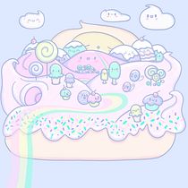 My project for course: Designing Kawaii Worlds: Spread Joy Through Illustration. Character Design, Digital Illustration, and Manga project by Suzanne - 02.06.2023