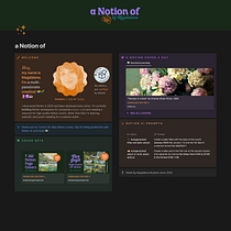 My project for course: Introduction to Notion for Creative Projects. Web Development project by Magdalena - 02.07.2023