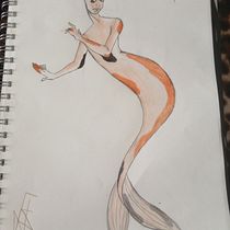 Mi proyecto del curso: Sketchbook fantástico: dibuja personajes desde la imaginación. Ilustração tradicional, Criatividade, Desenho, e Sketchbook projeto de esvpugranichnz - 06.03.2023