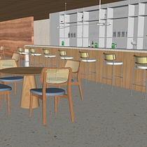 Meu projeto do curso: Design de interiores do início ao fim. Interior Architecture, Interior Design, Interior Decoration, and Spatial Design project by Gabriela Andrade - 02.05.2023