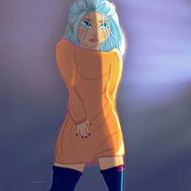 Meu projeto do curso: Criação de personagens femininas estilo cartoon com Procreate. Digital Illustration, Digital Drawing, and Traditional illustration project by Ana Catarina Lopes Costa - 02.06.2023
