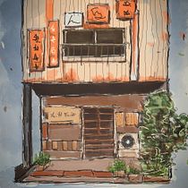 My project for course: Expressive Architectural Sketching with Colored Markers. Sketching, Drawing, Architectural Illustration, Sketchbook & Ink Illustration project by Ujwal Nagumantri - 02.06.2023