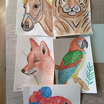 Mi proyecto del curso: Técnicas experimentales de acuarela para principiantes. Un progetto di Illustrazione tradizionale, Belle arti, Pittura ad acquerello e Illustrazione naturalistica di vanessamatas - 06.02.2023