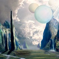 My project for course: Matte Painting: Creating Photorealistic Worlds. Photograph, Photograph, Post-production, Photo Retouching, Digital Photograph, Photomontage, and Matte Painting project by OLEKSANDR BOCHKALA - 02.06.2023