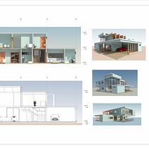 Meu projeto do curso: Projeto arquitetônico 3D e modelagem com Revit. Un projet de 3D, Architecture, Architecture d'intérieur, Modélisation 3D, Architecture numérique , et ArchVIZ de Alannis Graziella Alves da Silva - 06.02.2023