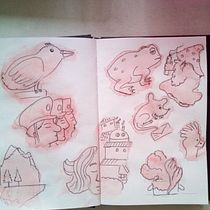 Mi proyecto del curso: Sketching creativo en acuarela para principiantes. Traditional illustration, Sketching, Creativit, Drawing, Watercolor Painting, and Sketchbook project by Paty Báez Corvera - 04.24.2023