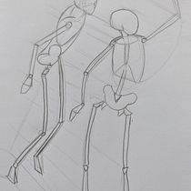 Meu projeto do curso: Desenho anatômico para principiantes Ein Projekt aus dem Bereich Bildende Künste, Skizzenentwurf, Bleistiftzeichnung, Zeichnung, Realistische Zeichnung und Anatomische Zeichnung von ccarolmart - 07.02.2023