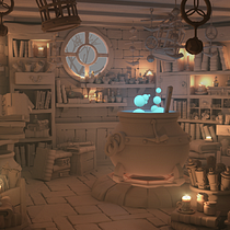 Mi proyecto del curso: Creación de escenarios 3D desde cero en Maya. Een project van 3D,  3D-modellering y  3D-ontwerp van Laura Solano - 29.01.2023