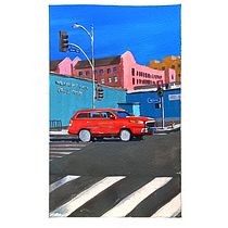 My project for course: Gouache Sketchbook: Painting Your Surroundings. Un progetto di Belle arti, Pittura, Bozzetti, Illustrazione architettonica, Sketchbook e Pittura gouache di David Miller - 07.02.2023