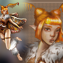Mi proyecto del curso: Diseño de personajes con identidad en Procreate. Ilustração tradicional, Design de personagens, Ilustração digital, Desenho artístico, Desenho digital, e Desenho anatômico projeto de Camila Peralta - 07.02.2023