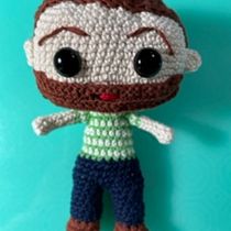 Meu projeto do curso: Amigurumi: crie pessoas com crochê. Arts, Crafts, To, Design, Fiber Arts, Crochet, Amigurumi, and Textile Design project by miesdm - 02.07.2023