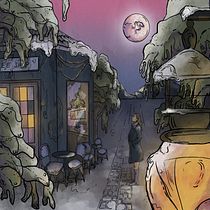 My project for course: Moody Digital Illustration with Procreate. Traditional illustration, Digital Illustration, Digital Drawing, Sketchbook, and Narrative project by Çağlasu Çağlıyangil - 02.03.2023