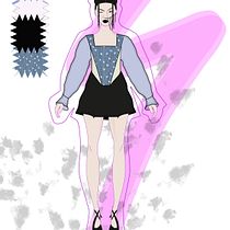 Mi proyecto del curso: Artbook de moda: crea figurines en Adobe Illustrator. Een project van Traditionele illustratie, Grafisch ontwerp, Vectorillustratie,  Modeontwerp, Digitale illustratie y Mode-illustratie van Julieta garcia argañaraz - 05.02.2023