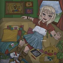 Meu projeto do curso: Ilustração digital de personagens mangá. Traditional illustration, Character Design, Comic, Digital Illustration, and Manga project by Maria Eduarda Maciel Vieira - 02.07.2023