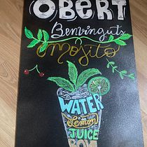 Mi proyecto del curso: Lettering a mano para pizarra PIZARRA ARISICA. Un projet de Illustration traditionnelle, Lettering, Dessin , et Lettering manuel de trujillormilagros - 08.02.2023