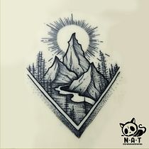Mi proyecto del curso: Tatuaje para principiante. Tattoo Design project by Natalia Mayorga - 12.31.2022
