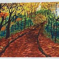 Mein Abschlussprojekt für den Kurs: Landschaftsmalerei mit Gouache für Anfänger. Fine Arts, Painting, Naturalistic Illustration, and Gouache Painting project by b.tschuppert - 02.08.2023