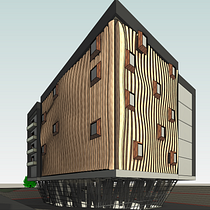 Mi proyecto del curso: Modelado de edificios paramétricos con Revit. Un progetto di 3D, Architettura, Architettura d'interni, Modellazione 3D, Architettura digitale e ArchVIZ di forcenies - 08.02.2023